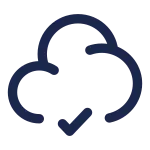 Cloud Check SVG Icon